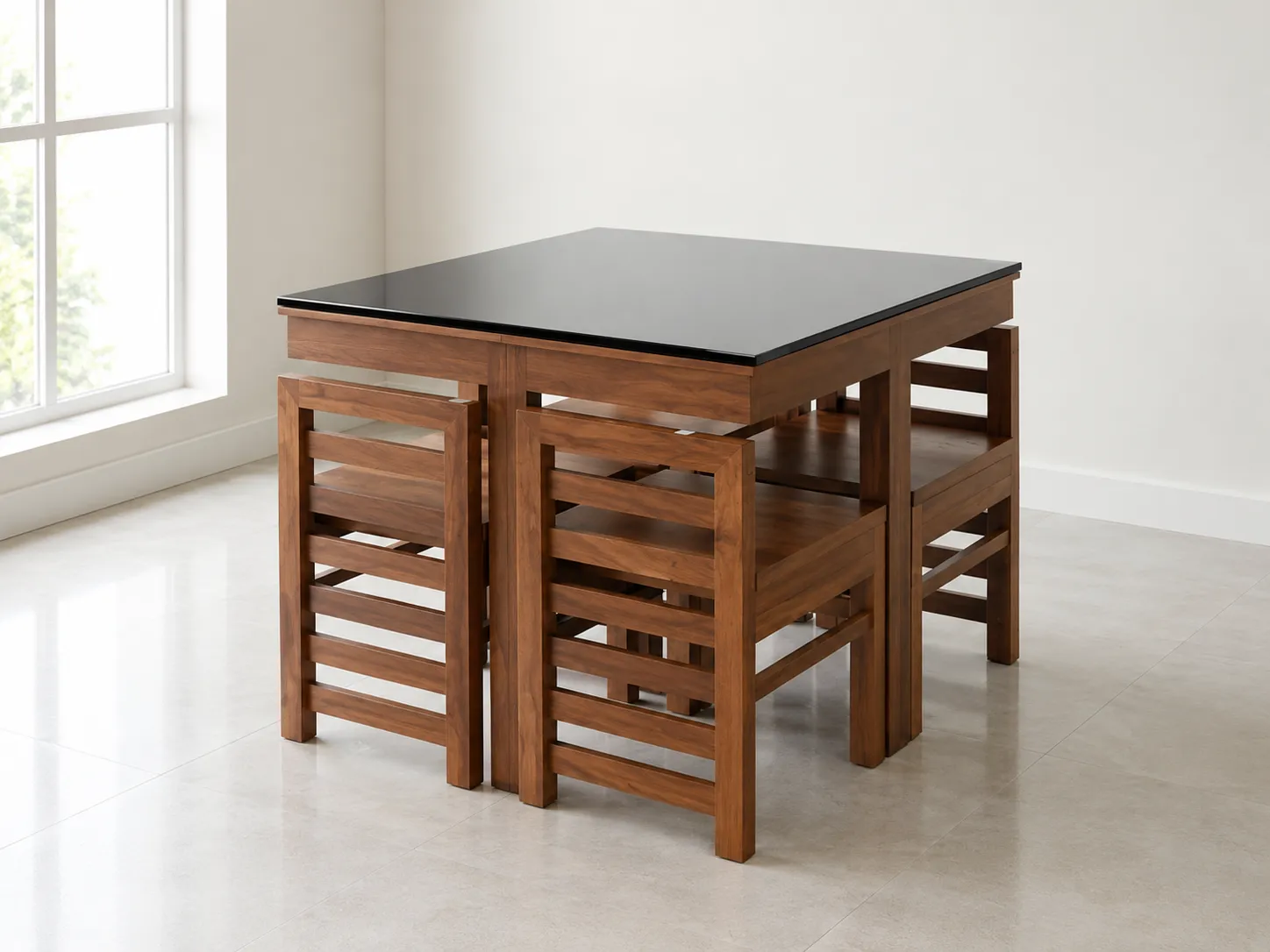 Kallingal Vintage Manor Dining Table 8 - Colonial Teak Dining Table Kallingal colonial style heavy wooden dining table with turned baluster legs and dark walnut stain